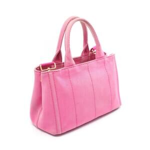 Prada Bag Canvas Pink CANAPA Tote